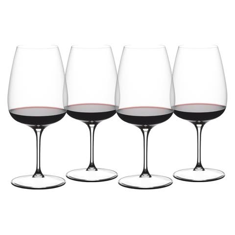 Grape@ Cebernet/Merlot Wine Glass, Buy 3 Get 4, 29.25 Ounce