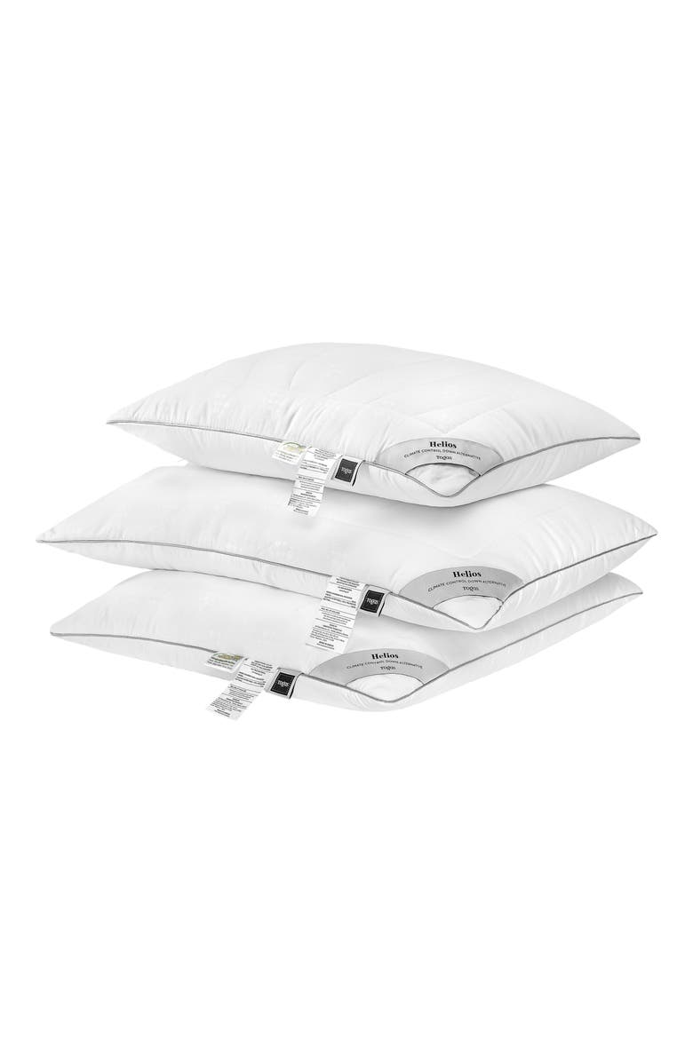 Togas Helios pillow, Alternate, color, White