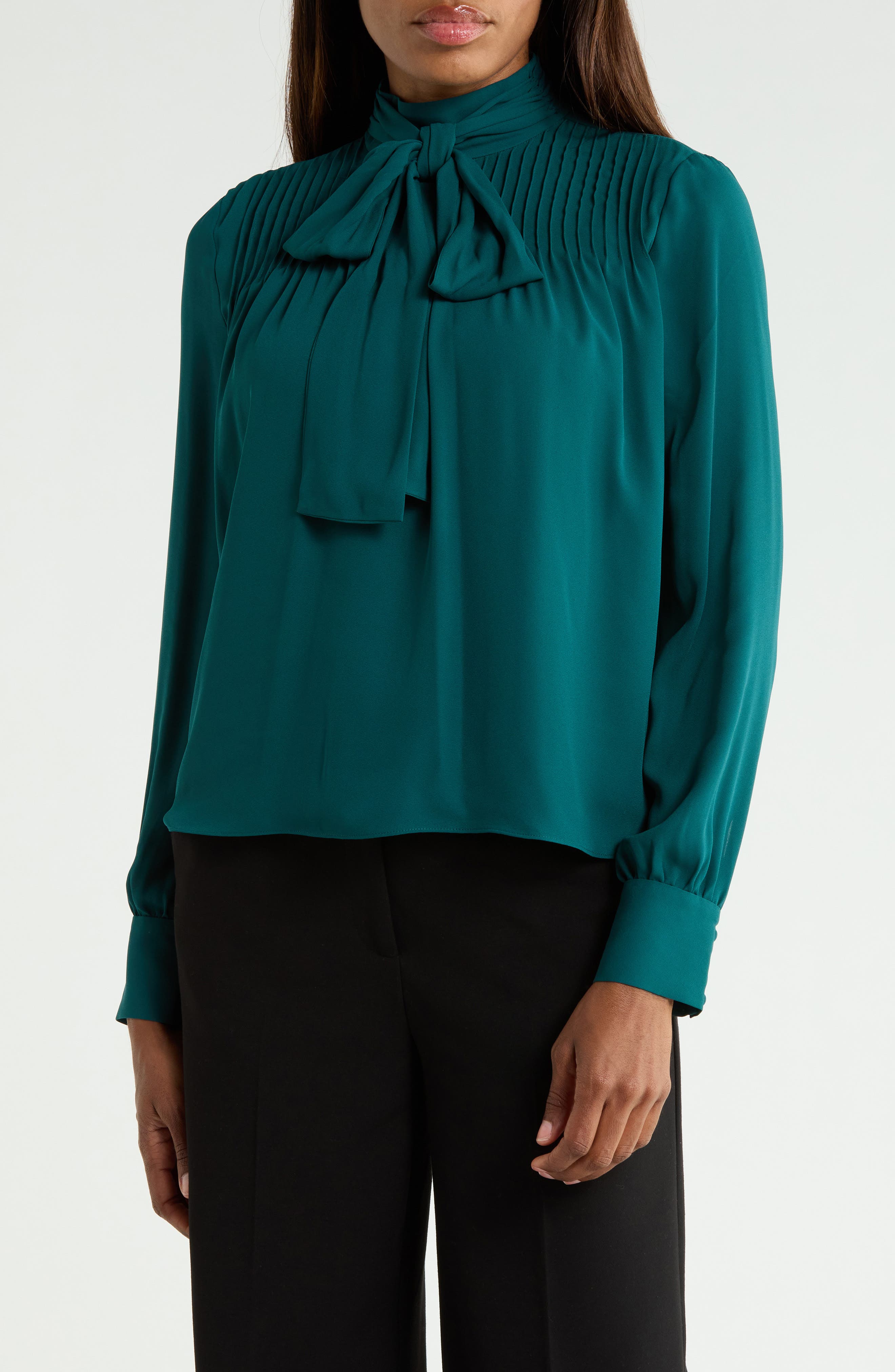 Valentine Tie Neck Top