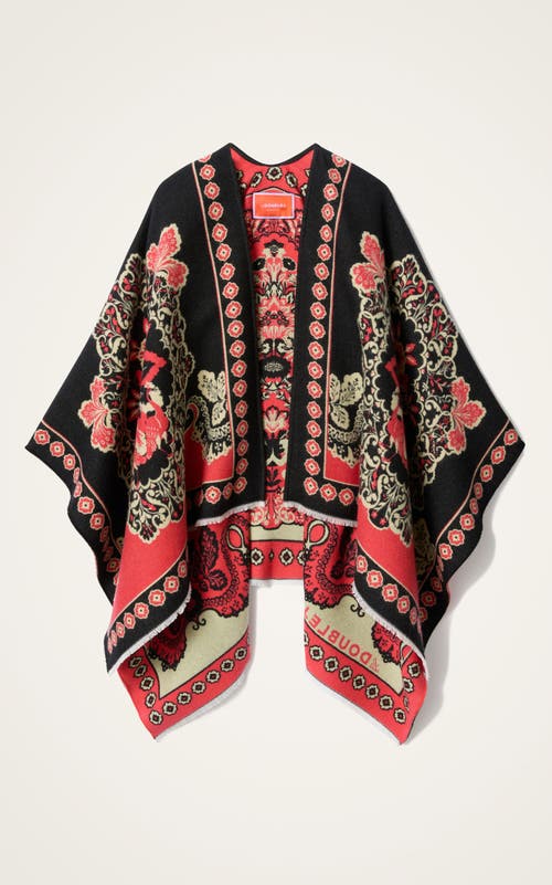 La Doublej Soul Poncho In Multi