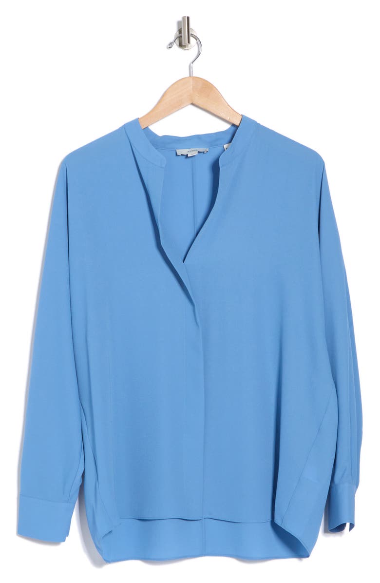 Vince Slit Back Top, Alternate, color, Pool