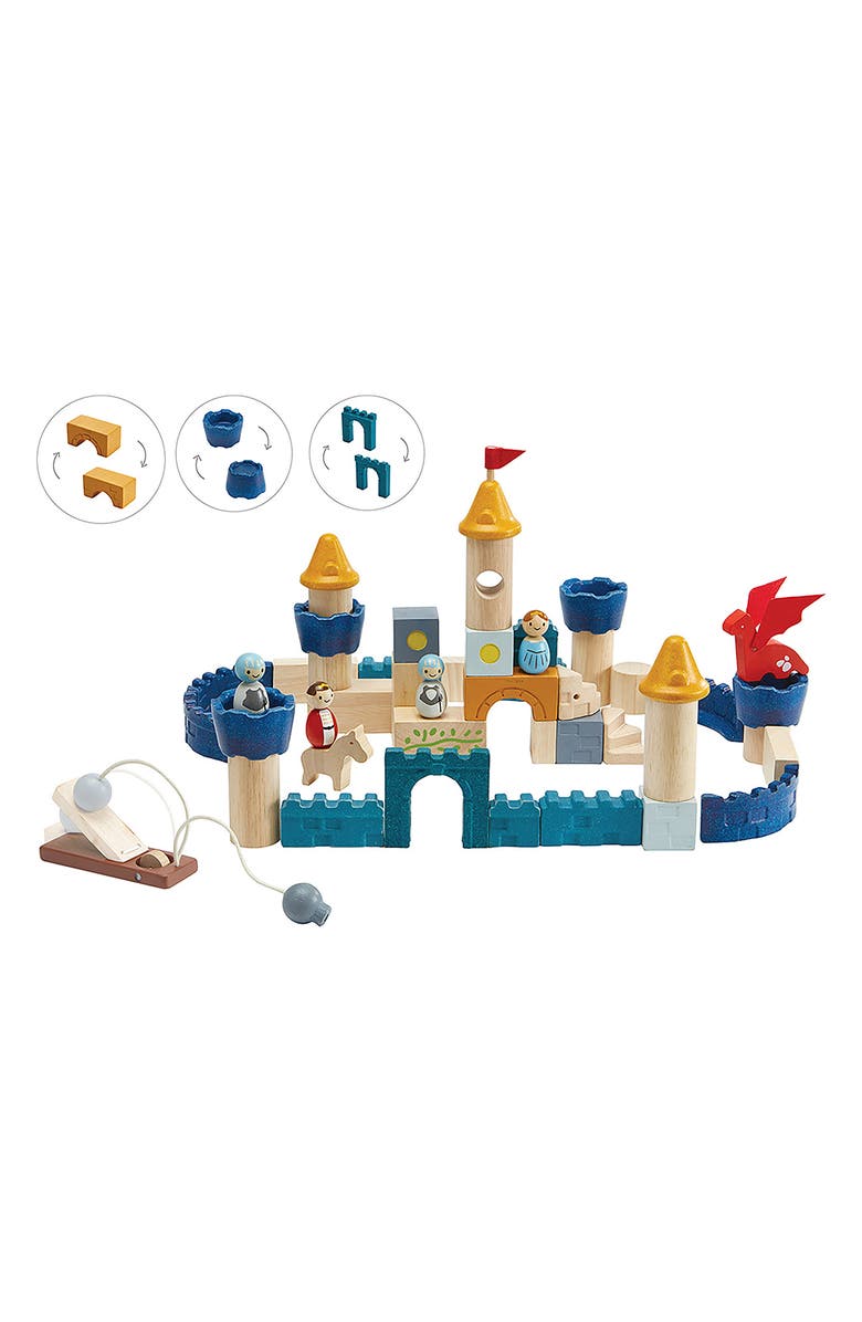 PlanToys<sup>®</sup> Castle Blocks Playset - Orchard, Alternate, color,