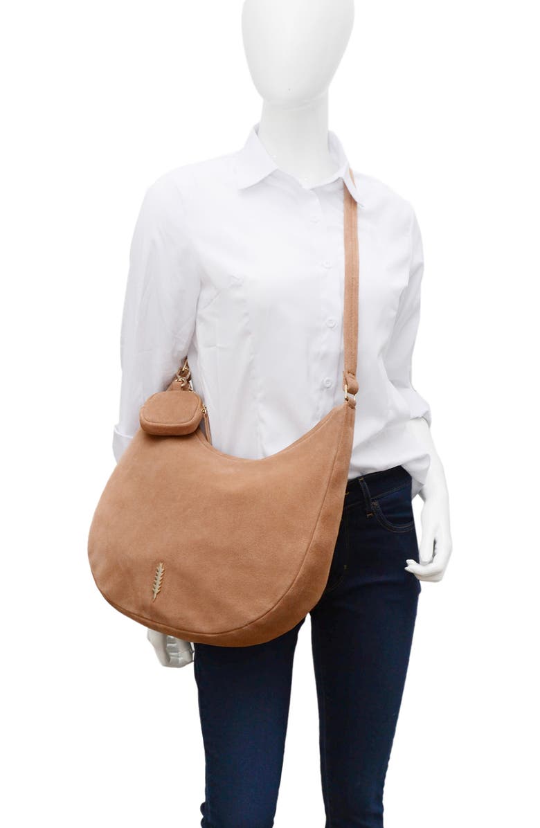 Thacker Liz Large Hobo Bag, Alternate, color, Cognac