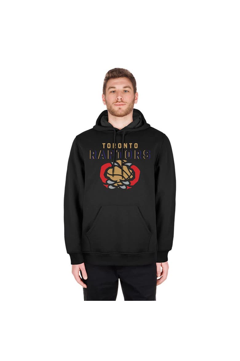 Men's New Era  Black Toronto Raptors 2024/25 City Edition Pullover Hoodie, Alternate, color, Black