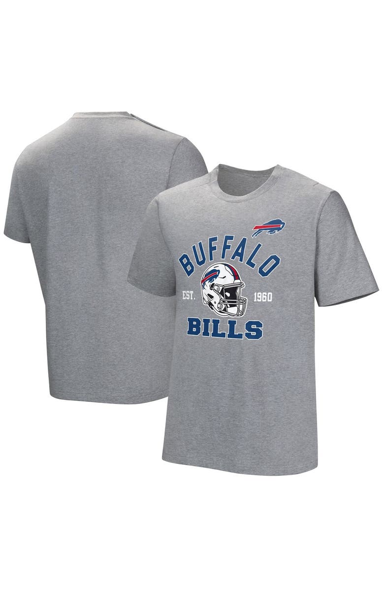 NFL Men's Gray Buffalo Bills Tackle Adaptive T-Shirt, Main, color, Gray
