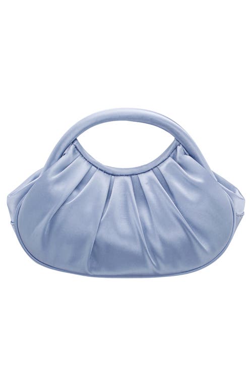 Nina Bren Top Handle Bag In Icy Blue