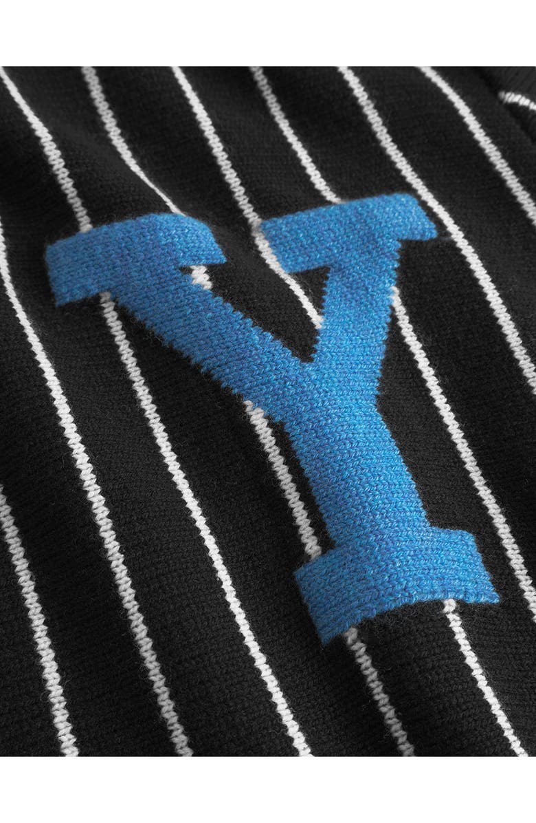 Les Deux Yale Intarsia Pinstripe Wool Sweater, Alternate, color, 