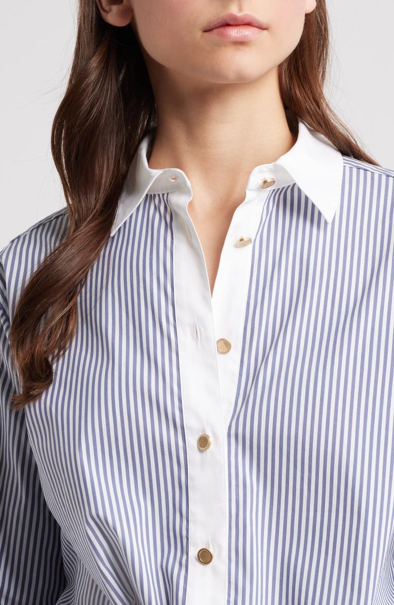 FRAME The Borrowed Button-Up Shirt, Alternate, color, 