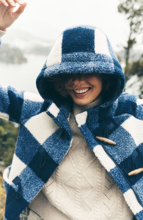 High Pile Fleece Duffle Coat