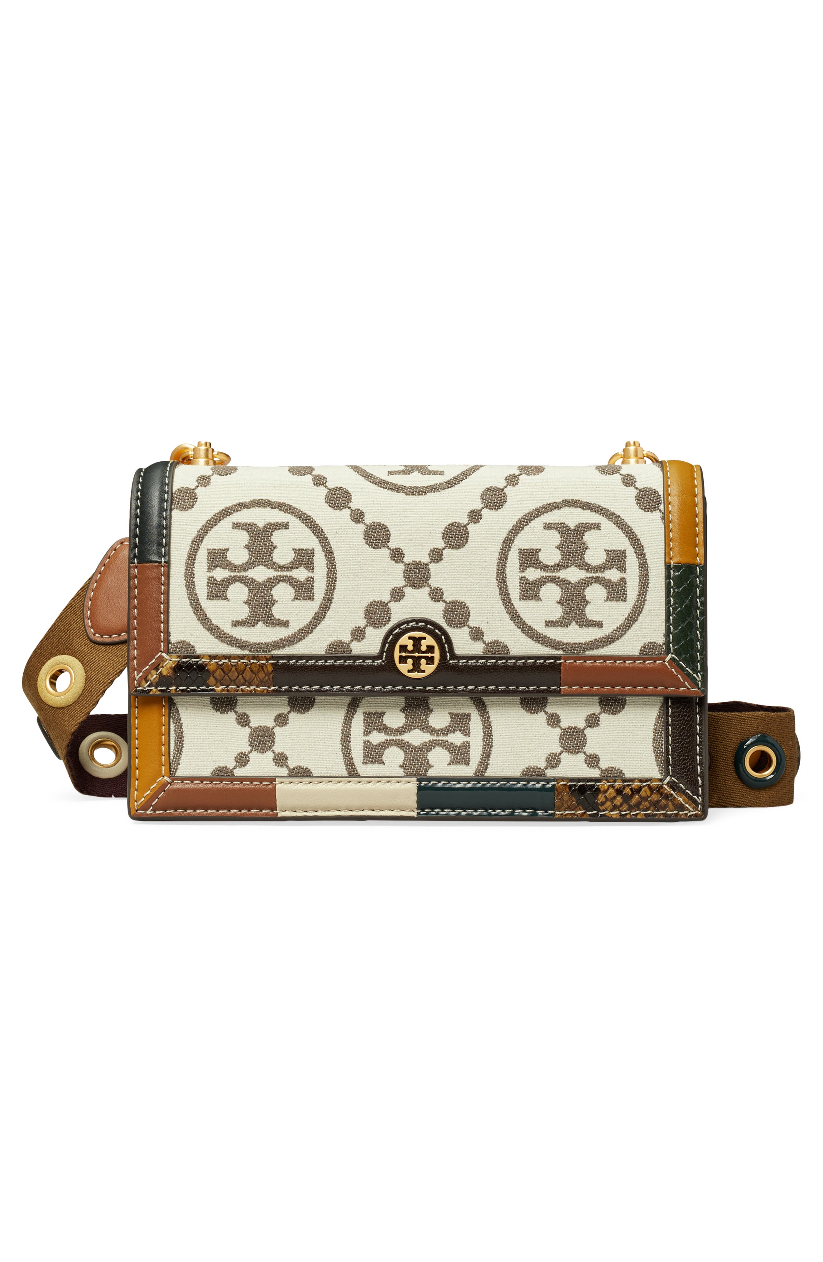 Tory Burch T Monogram Grommet Mini Shoulder Bag, Alternate, color, 