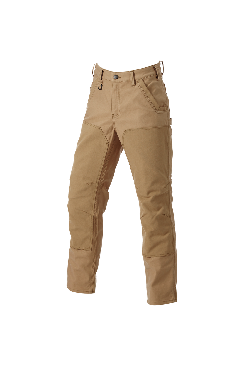 Double Front Work Pants e.s.iconic, Main, color, Almond Brown