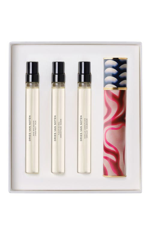 Dries Van Noten Floral Nomadic Fragrance Set In Transparent
