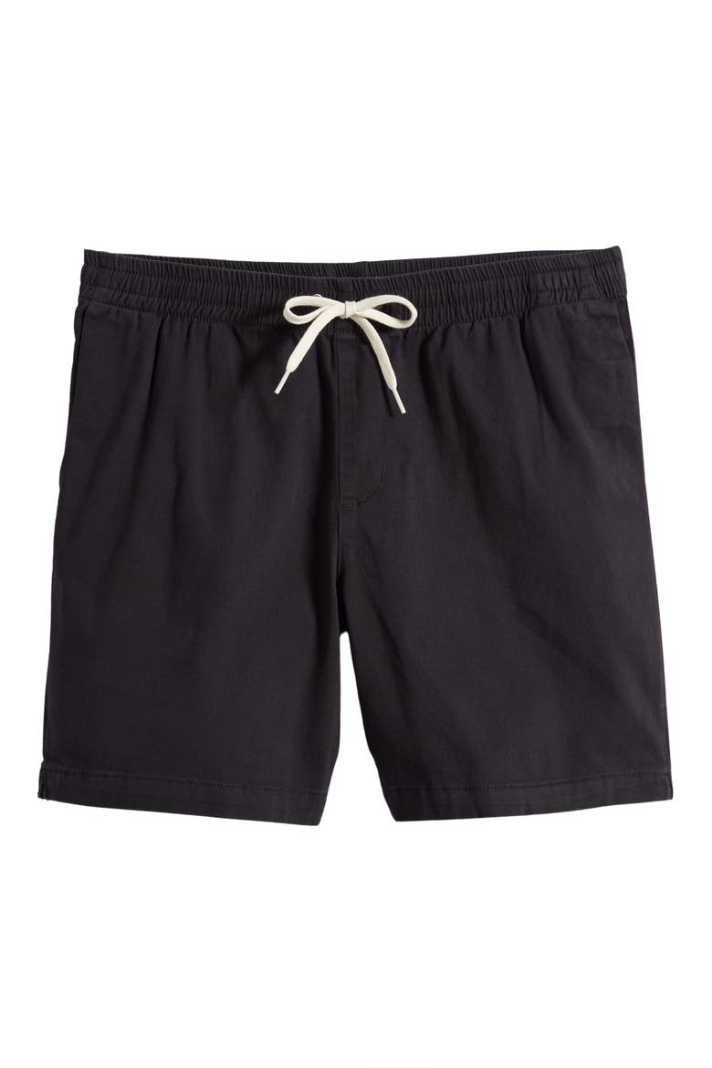 Reed Twill Volley Shorts, Alternate, color, BLACK ONYX