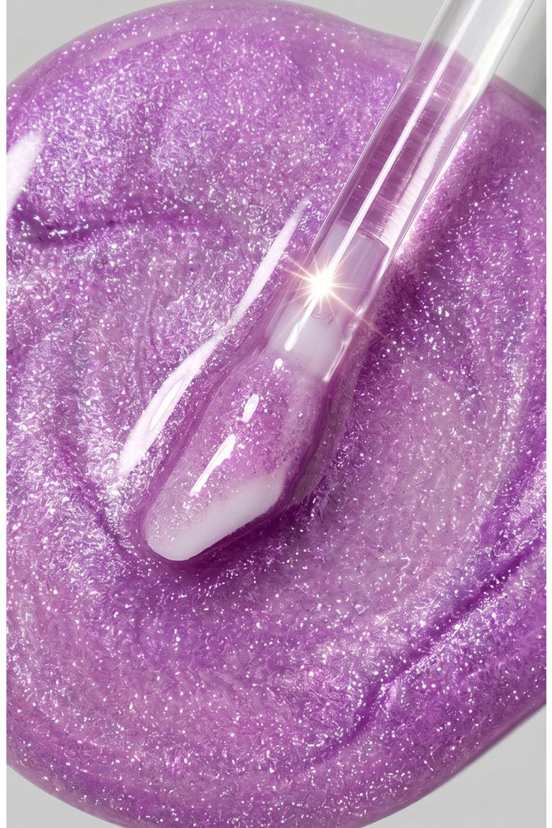 Kids' Butterfly Charm Lip Gloss, Alternate, color, PURPLE