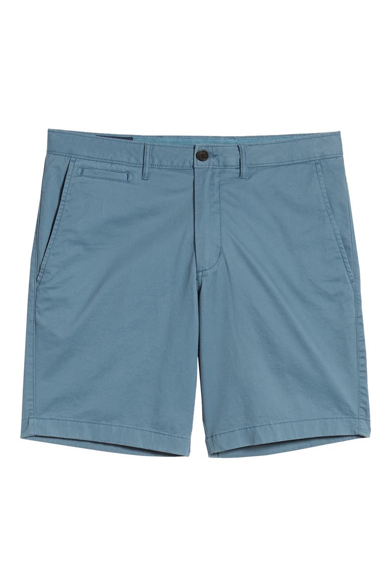Ballard Slim Fit Stretch Chino 9-Inch Shorts, Alternate, color, BLUE CHINOISE