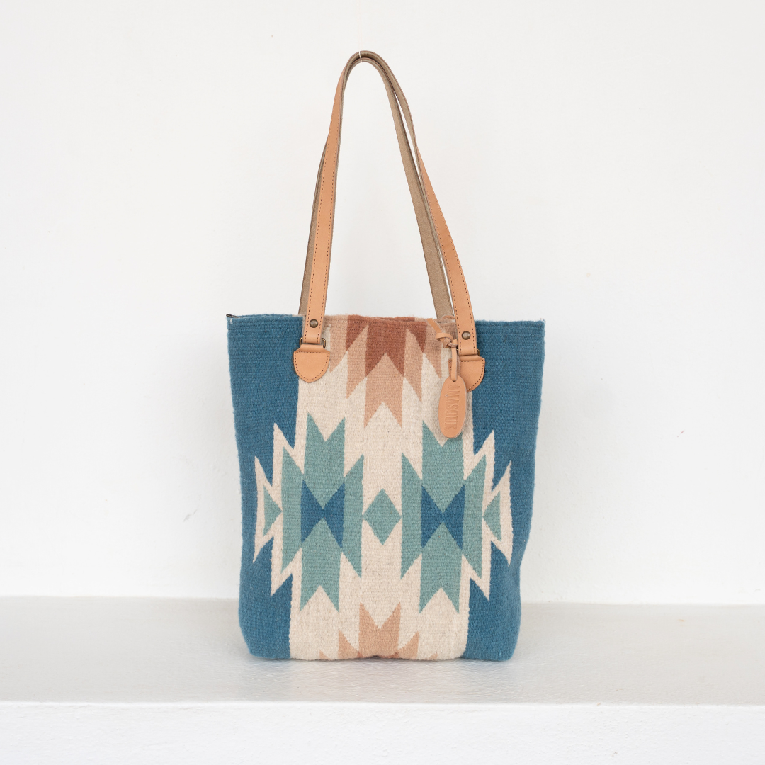 Amasouk Playa Bucket Tote, Main, color, Blue