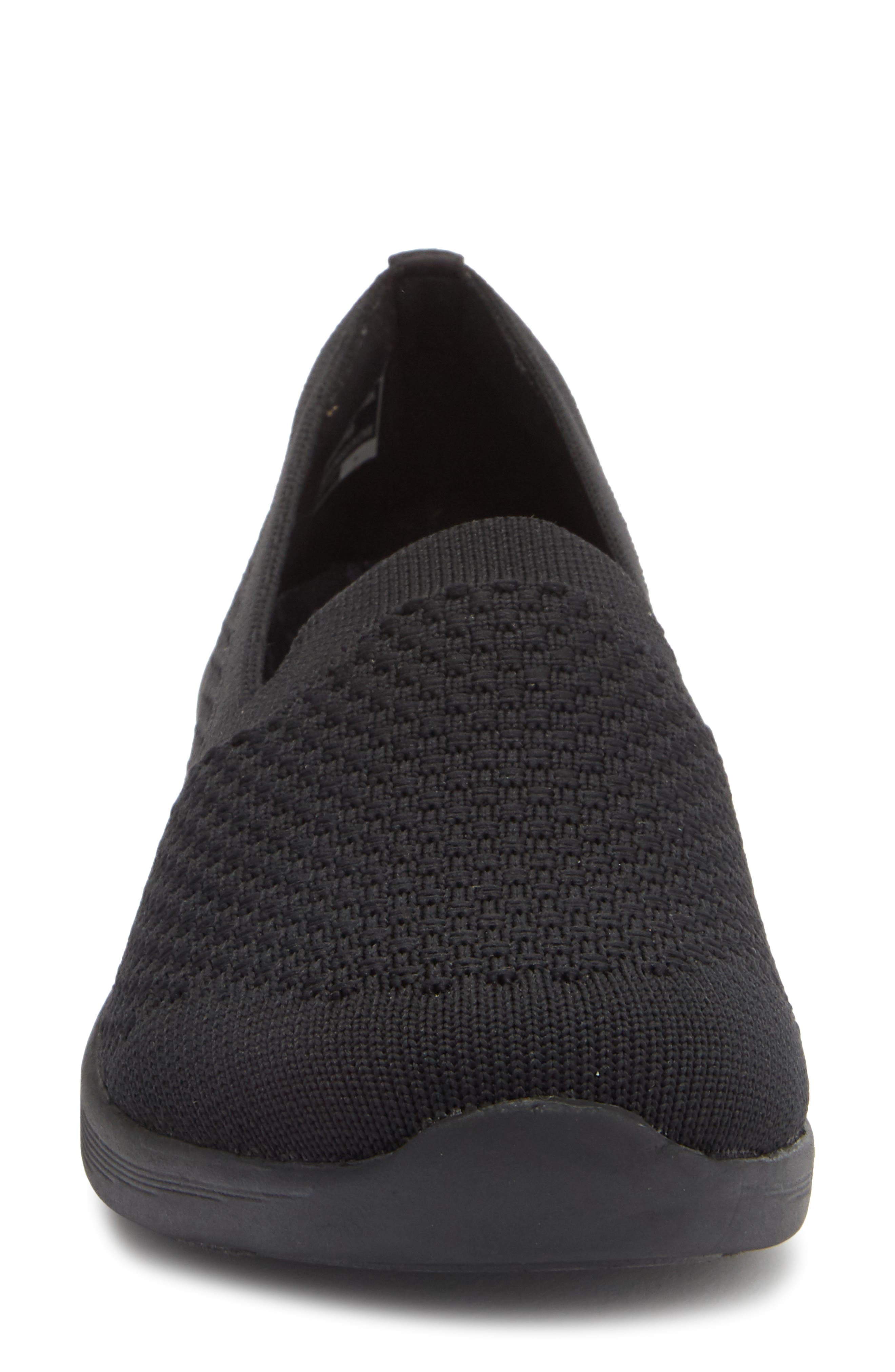 SKECHERS Arya Clear Skies Slip-On Sneaker, Alternate, color, Black