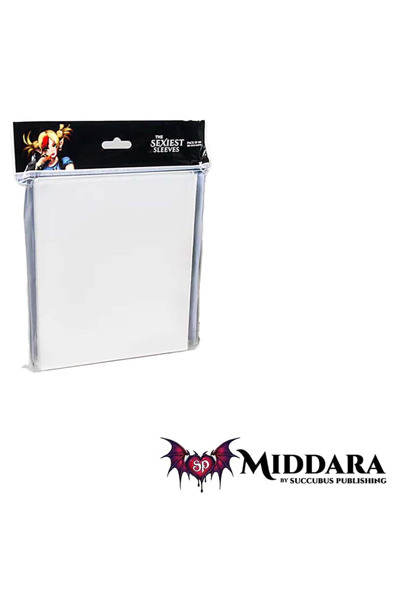 Middara The Sexiest Sleeves 100Pk Clear Card Protectors, Alternate, color, Multicolored