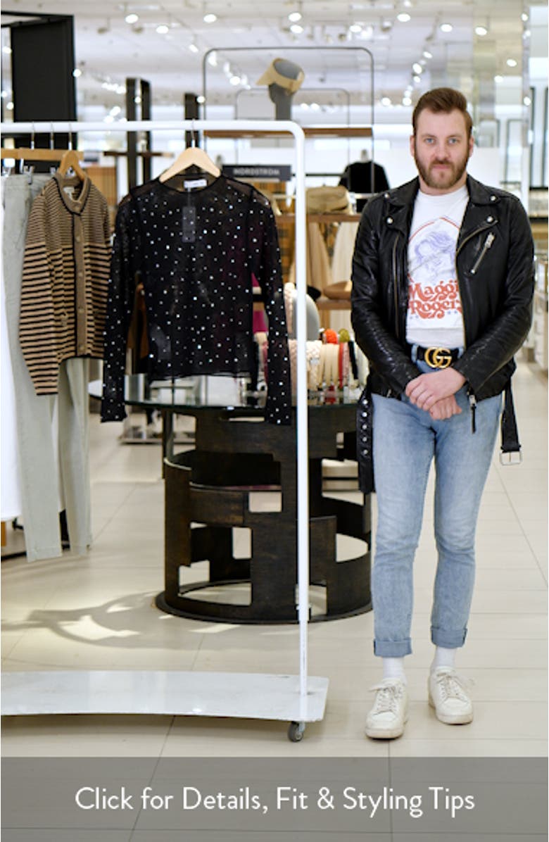 Rhinestone Detail Sweater, sales video thumbnail