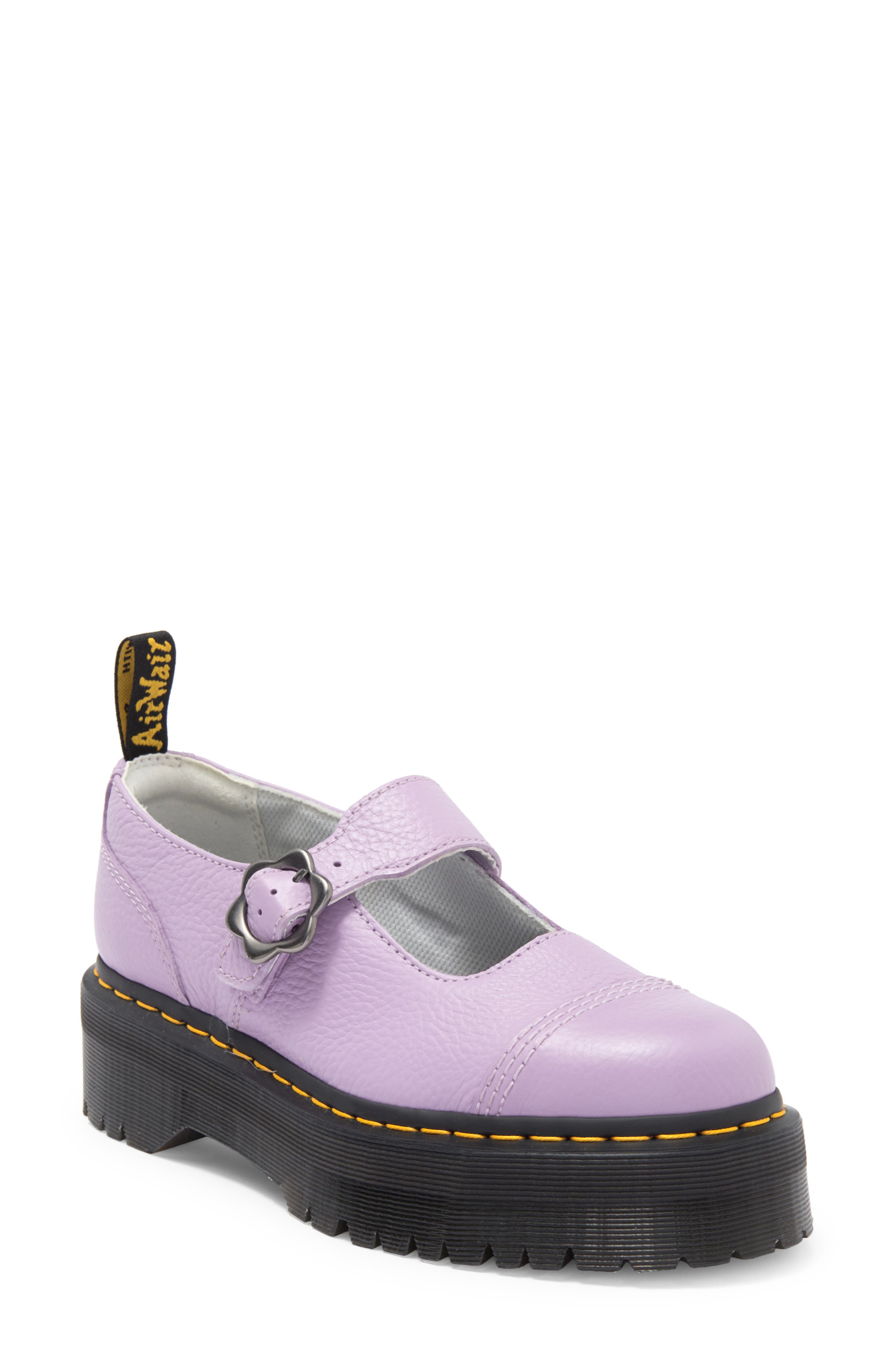 Dr. Martens Addina Flower Buckle Mary Jane, Main, color, 