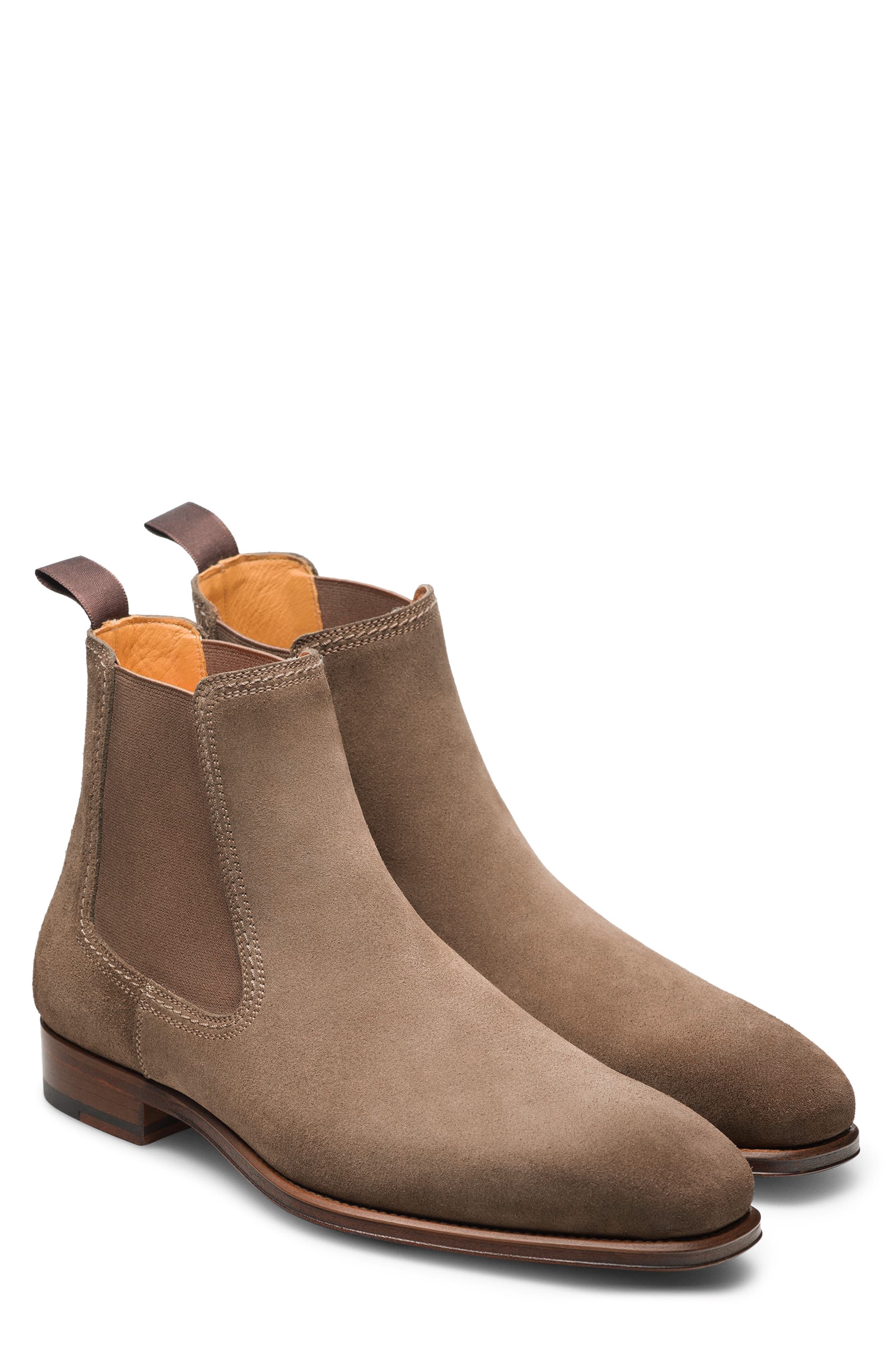 Magnanni Marshall Water Resistant Chelsea Boot, Main, color, 