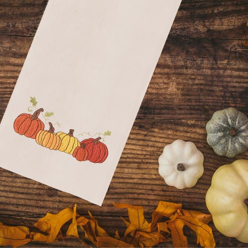 C & F Home C&f Home Pumpkin Patch Kitchen Fall Harvest Dishtowel In Neutral