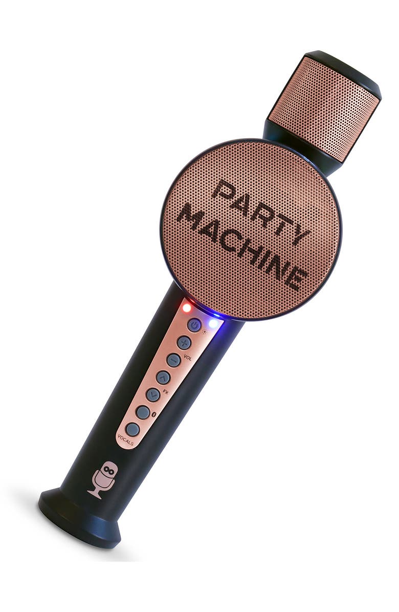 Singing Machine Party Machine Karaoke Microphone, Main, color,