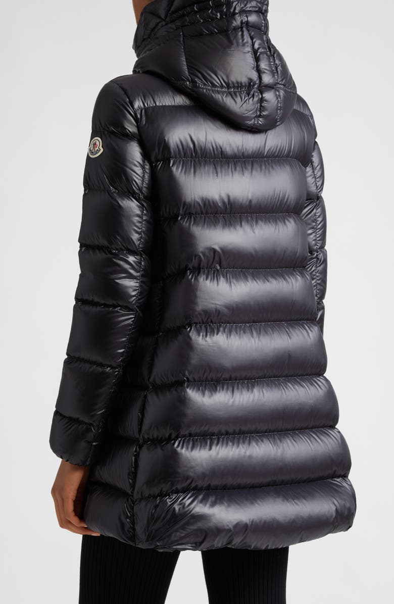 Moncler Suyen Quilted Down Parka, Alternate, color, Black