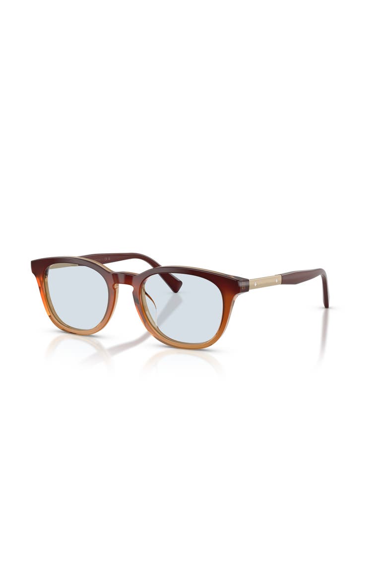 49mm Rectangle optical glasses, Main, color, Red