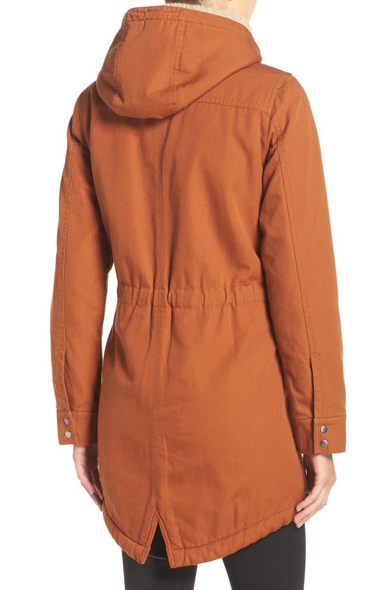 Patagonia 'Prairie Dawn' Canvas Parka, Alternate, color, 