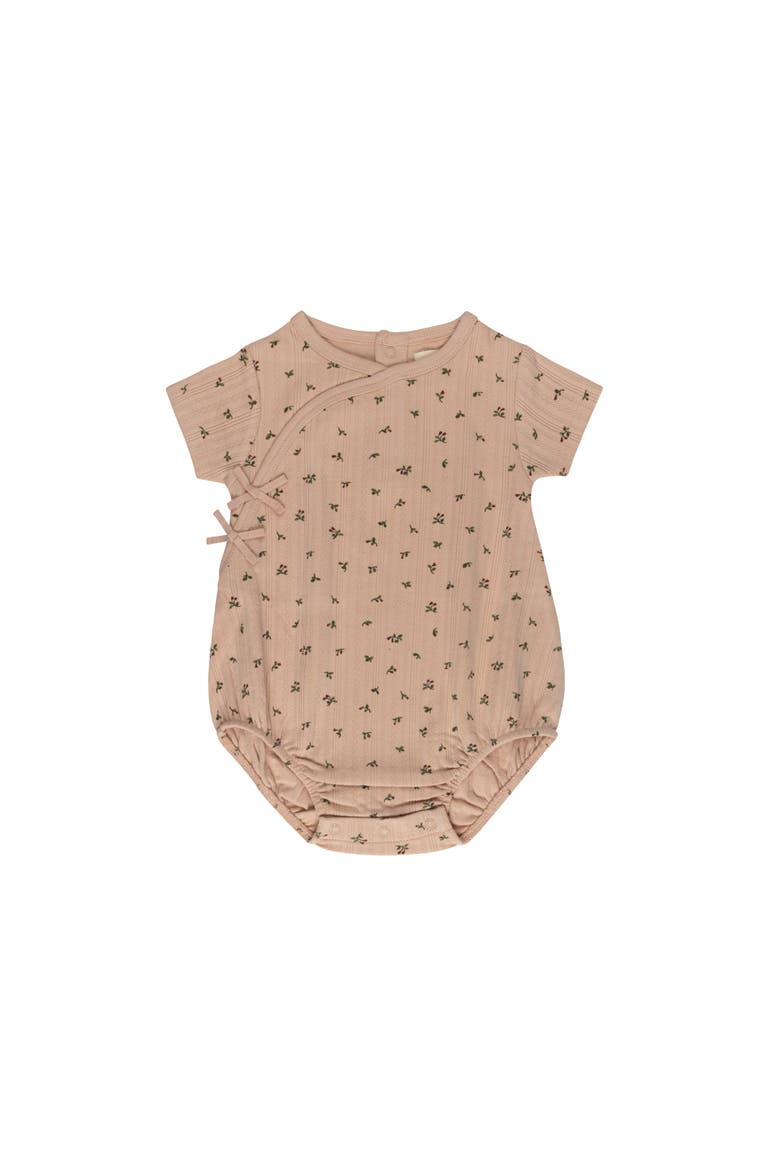 Floral Pointelle Collection - Romper, Main, color, Pink