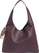 London Fog Shopper Tote with Bag Charm