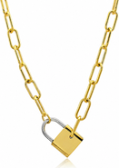 Alais Branche Scarlett Lock Necklace