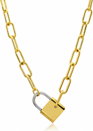 Alais Branche Scarlett Lock Necklace