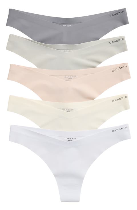 5-Pack Laser Double Face Thongs