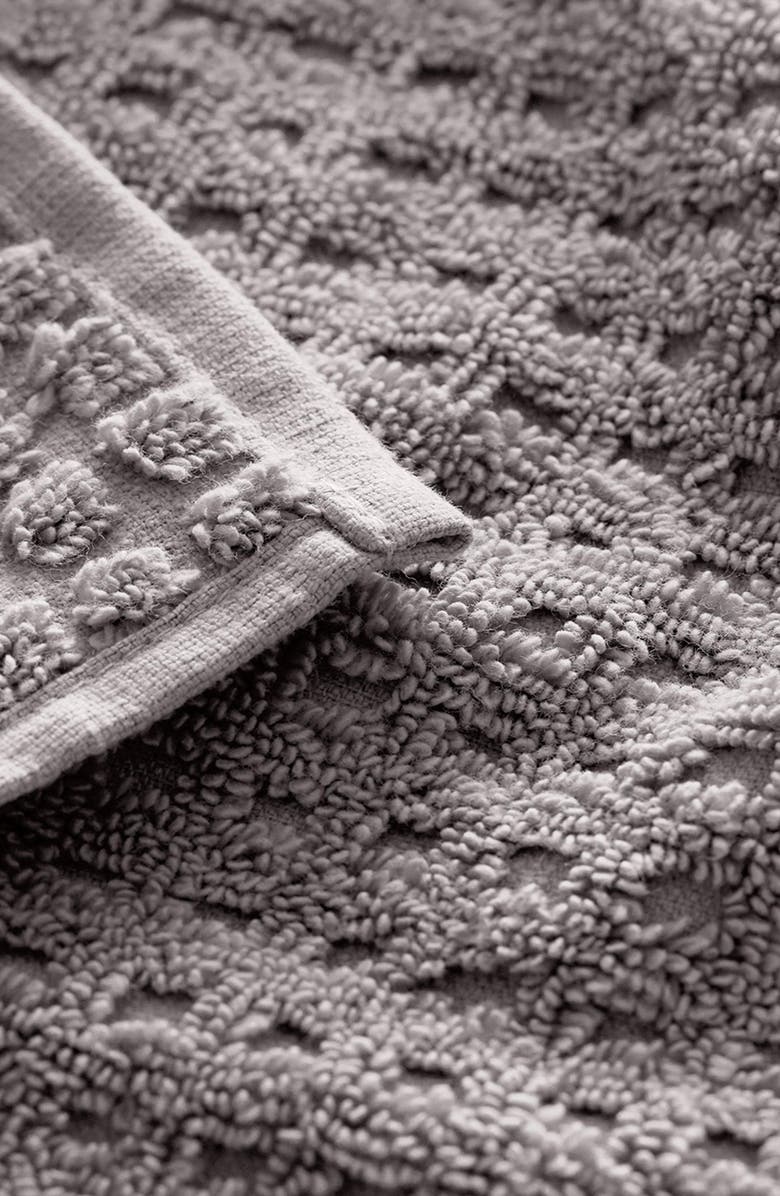 Boll & Branch Set of 2 Waffle Organic Cotton Washcloths, Alternate, color, Stone