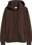BP. Oversize Zip Fleece Hoodie