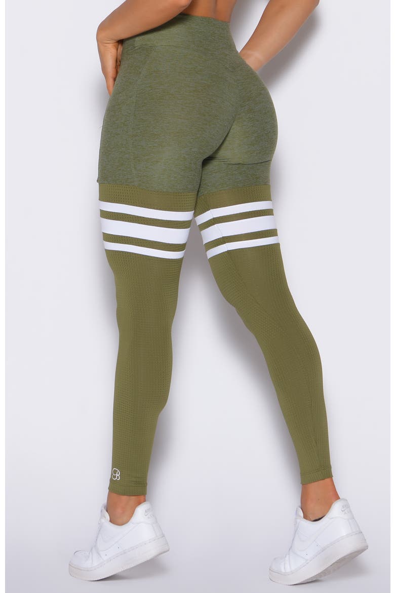 Scrunch Thigh Highs, Alternate, color, Lily Pad