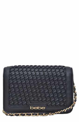 bebe Katriel Woven Crossbody Bag