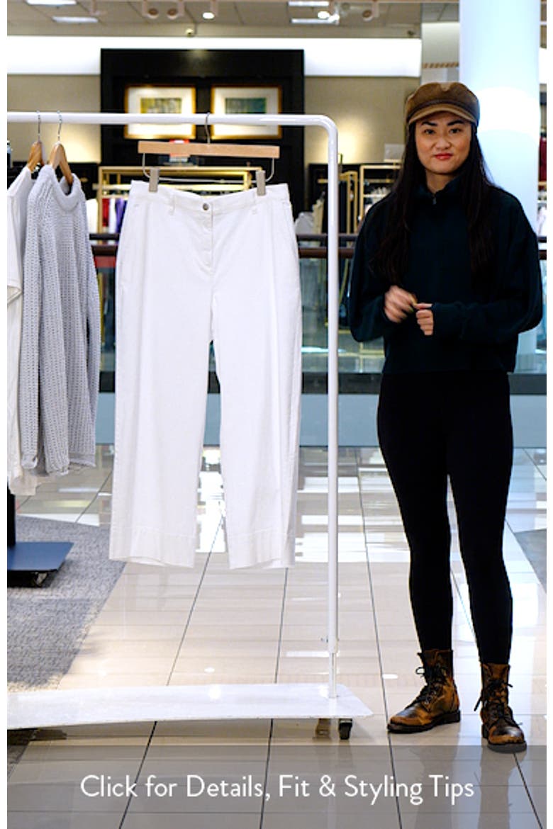 Ankle Wide Leg Jeans video