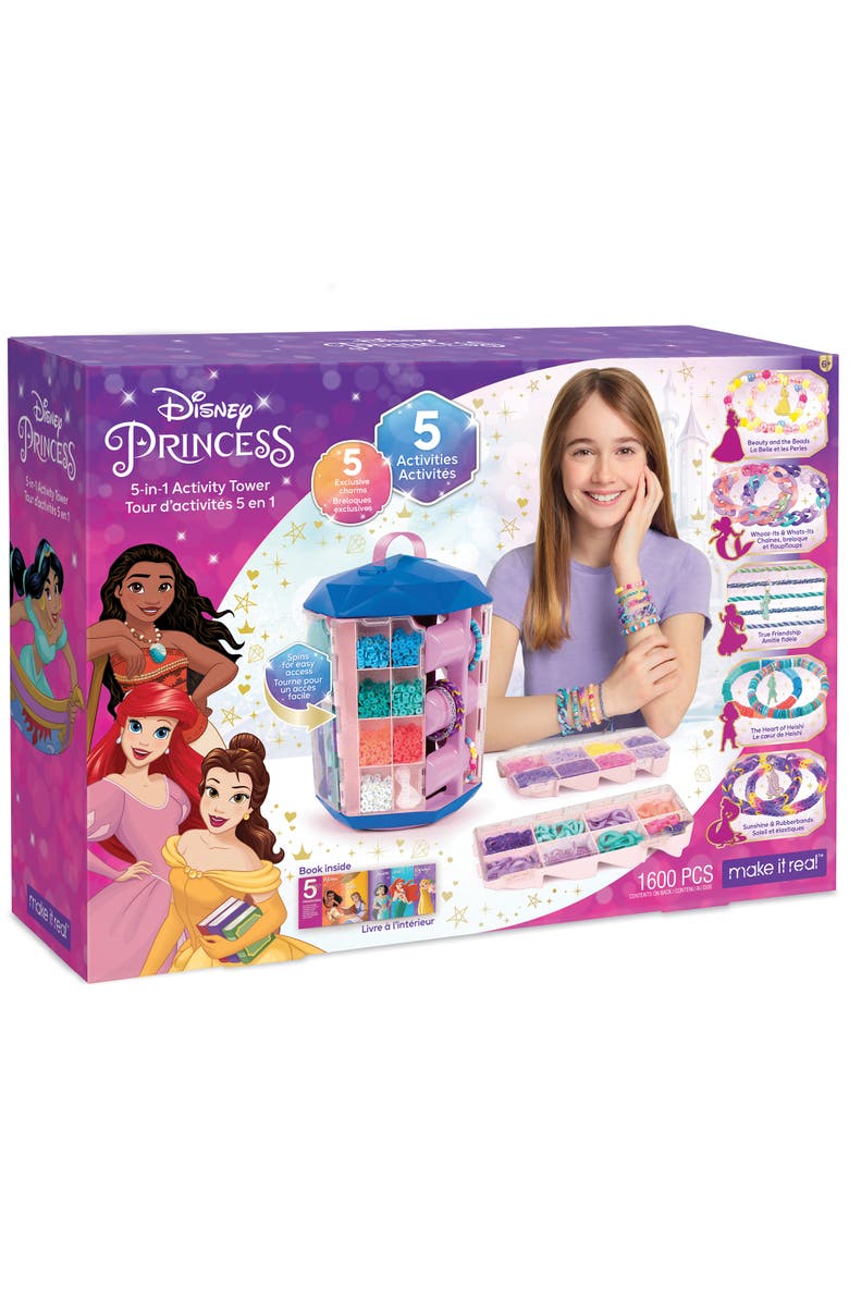 Disney Princess 5In1 Princess Activity Tower, Main, color, Multicolored