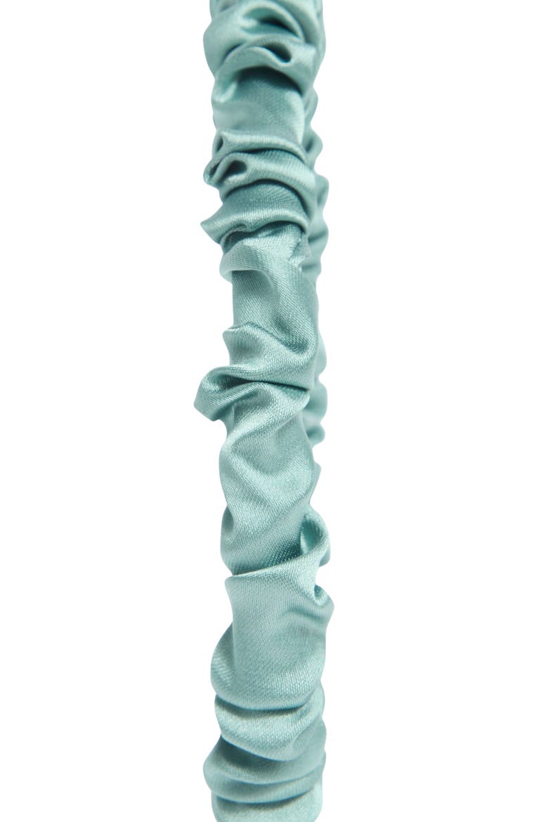 Sina Ruched Headband, Alternate, color, SEA FOAM