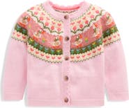 Mini Boden Fair Isle Cardigan