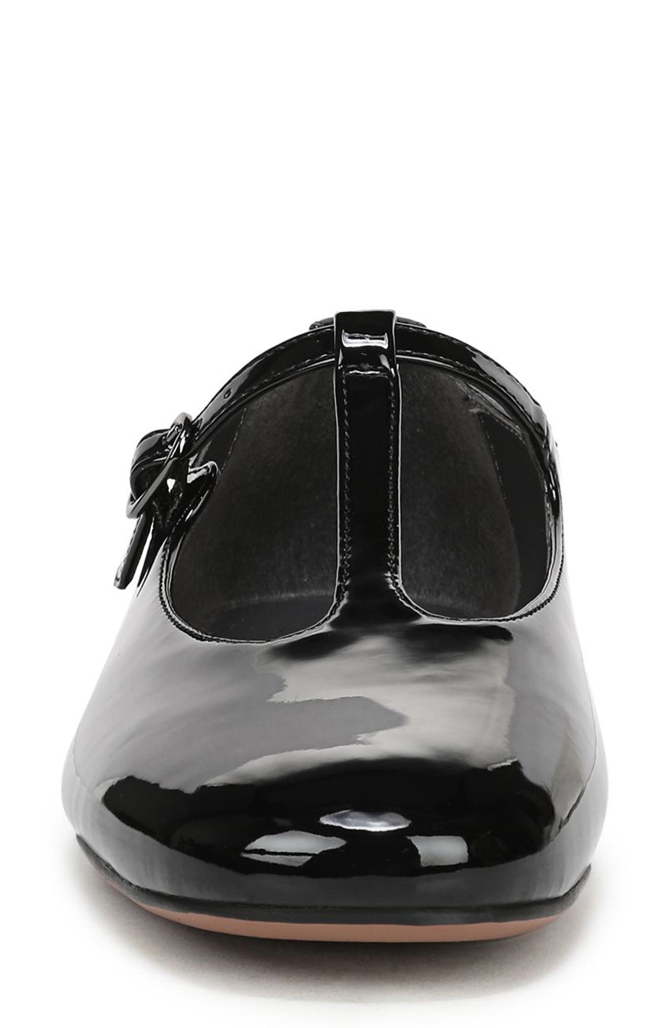 Franco Sarto Arden Mary Jane Flat, Alternate, color, Black Patent