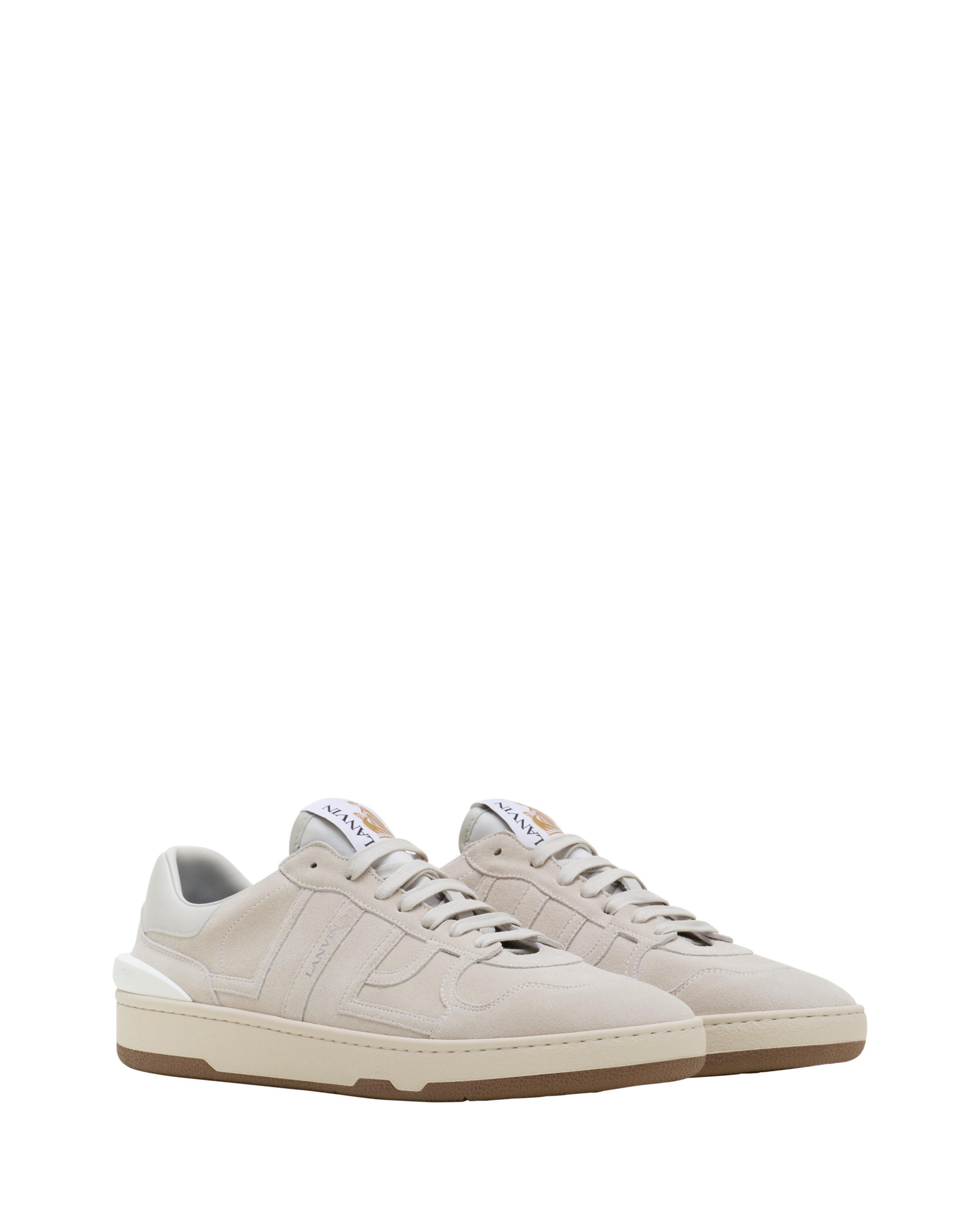 Clay Sneakers In Mesh And Leather, Alternate, color, Off White