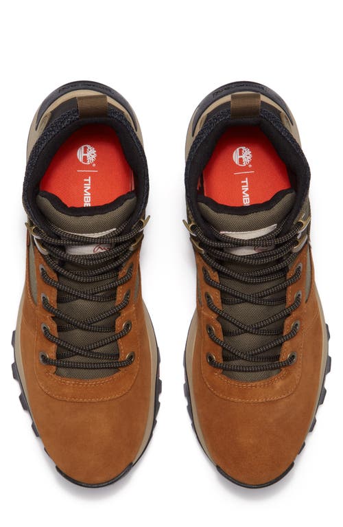 Timberland Mt. Maddsen Waterproof Hiking Boot In Medium Brown Suede