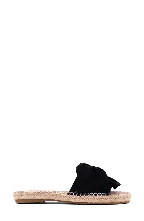 Shushop Doris Slide Sandal In Black