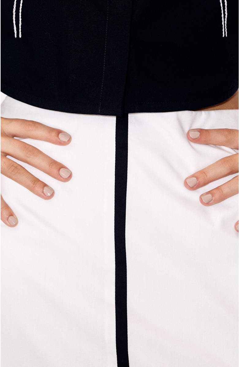 De Loreta Aminta Cotton Maxi Pencil Skirt, Alternate, color, 