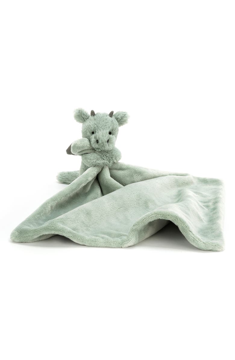 Jellycat Bashful Dragon Soother Blanket, Main, color, 