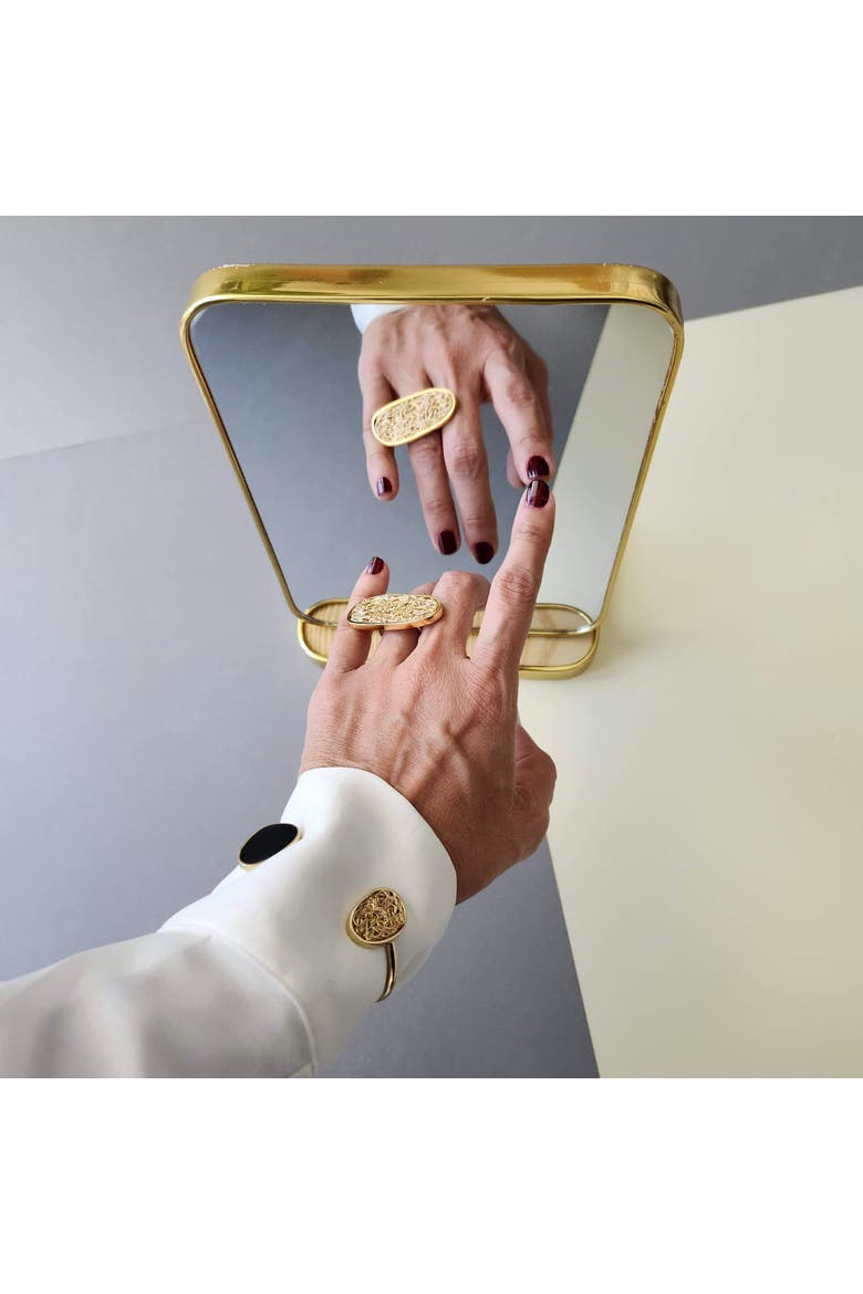 Element Adjustable Ring, Alternate, color, Gold